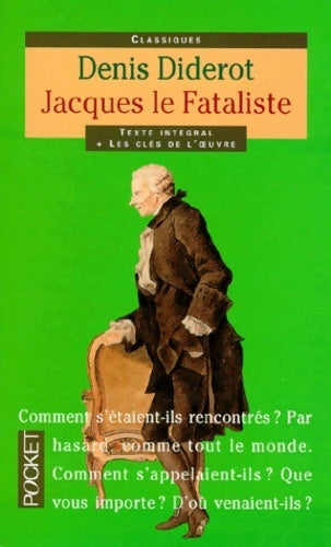Livrenpoche : Jacques le fataliste - Denis Diderot, Collectif - Livre