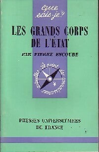 Livrenpoche : Les grands corps de l'Etat - P. Escoube - Livre