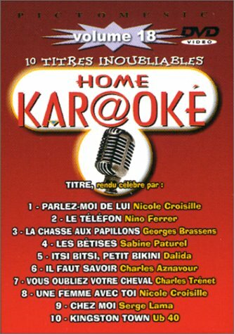 Livrenpoche : Unknown Artist - Home Karaoké - Volume 18 - Unknown Artist - DVD