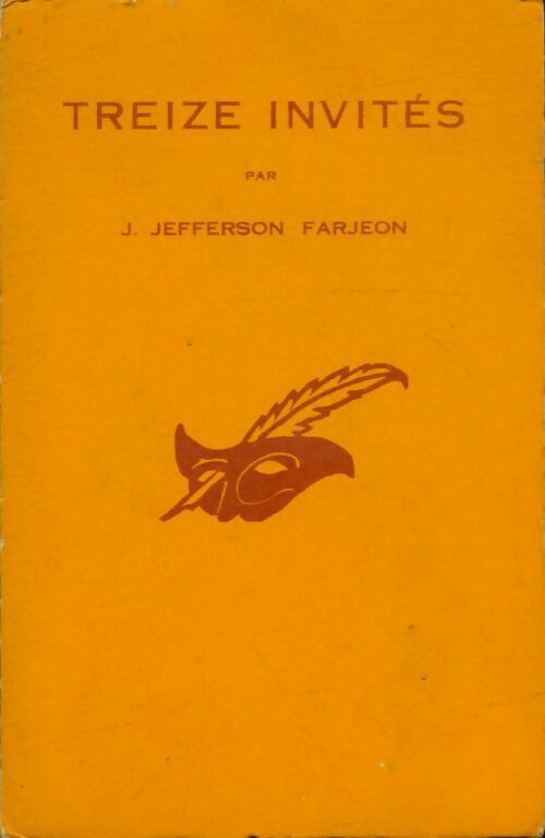 Treize invités - Jefferson J. Farjeon - Livre