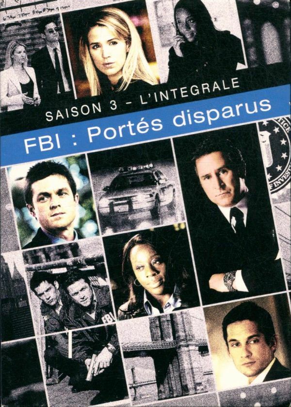 Livrenpoche : FBI : Portés disparus - Saison 3, Coffret 4 DVD - XXX - DVD