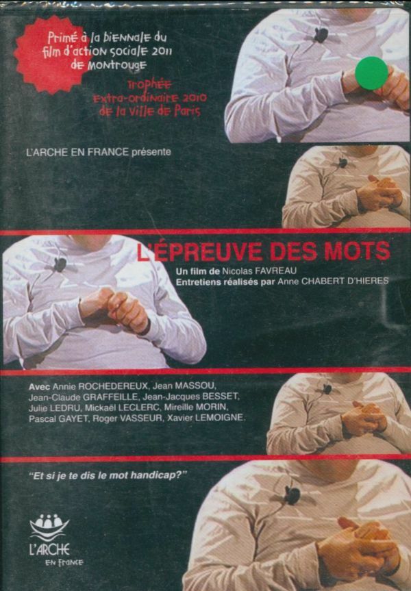 Livrenpoche : L'Epreuve des mots - XXX - DVD