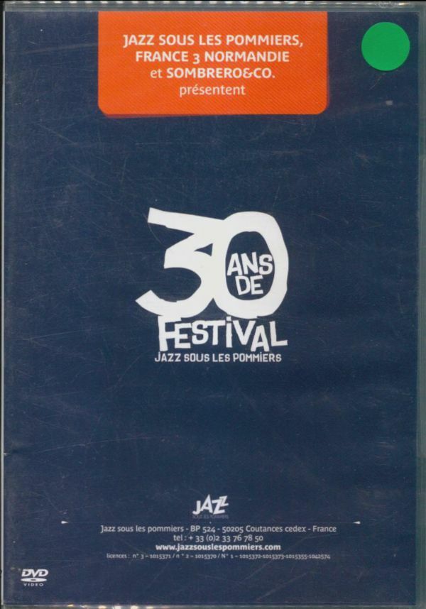 Livrenpoche : 30 ans de festival JAzz sous les pommiers - XXX - DVD
