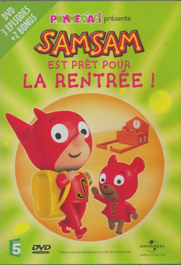 Livrenpoche : SamSam est pret pour la rentrée Episode 1 : L'arbracarte, Episode 2 : Le geant de march, Episode 3 : La honte - XXX - DVD