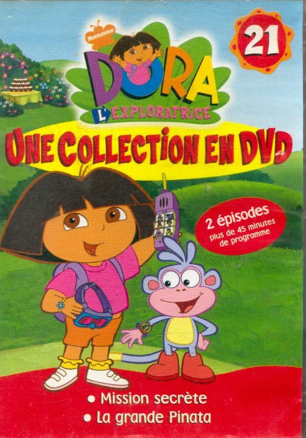 Livrenpoche : Dora l'exploratrice vol 21 : Mission secrète, La grande Pinata - XXX - DVD