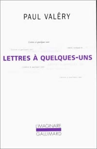 Livrenpoche : Lettres à quelques-uns - Paul Valéry - Livre