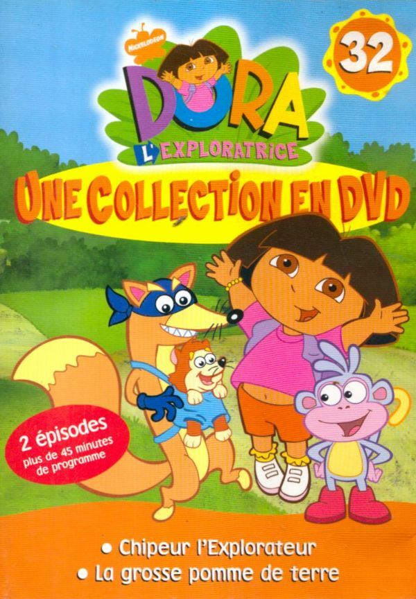 Livrenpoche : Dora l'exploratrice 2 épisodes : Chippeur l'Expediteur & La grosse pomme de terre - XXX - DVD