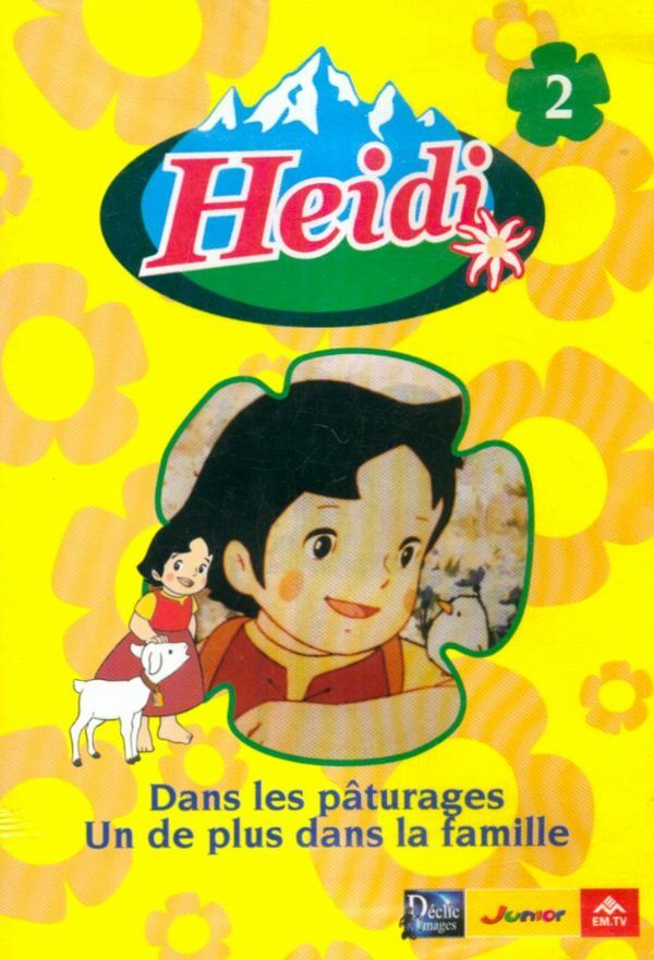 Livrenpoche : Heidi vol 2 Dans les paturages & Un de plus dans la famille - XXX - DVD