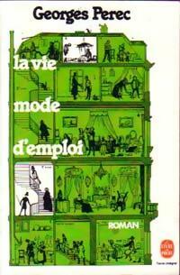 Livrenpoche : La vie mode d'emploi - Georges Perec - Livre