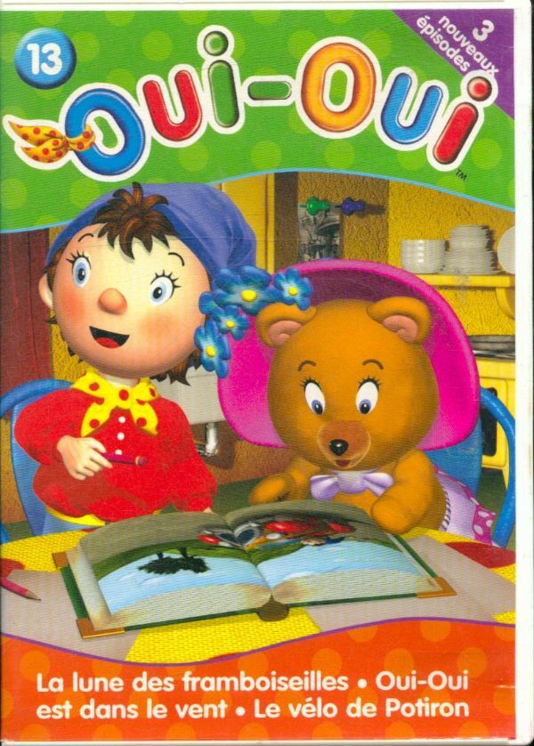 Livrenpoche : Oui-Oui : La lune des framboise, Oui-Oui est dans le vent, Le vélo de Potiron - XXX - DVD