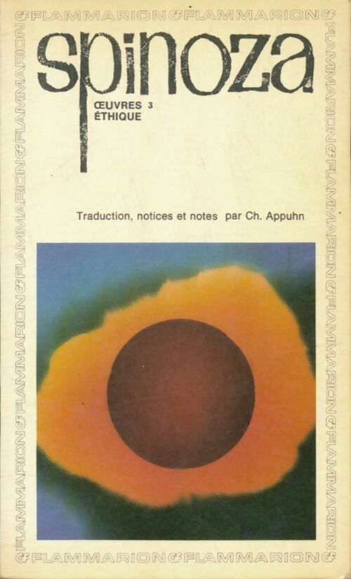 Livrenpoche : Oeuvres Tome III : Ethique - Baruch Spinoza - Livre