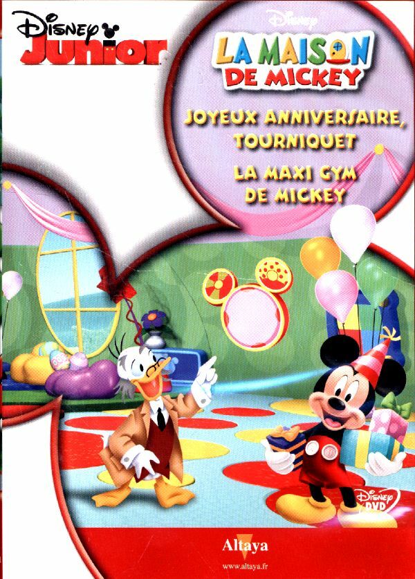 Livrenpoche : La maisonde mickey Joyeux anniversaire, tourniquet & La maxi gym de Mickey - XXX - DVD