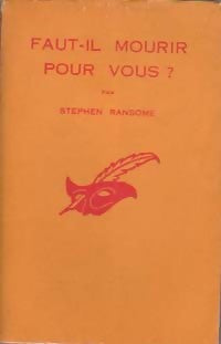 Livrenpoche : Faut-il mourir pour vous ? - Stephen Ransome - Livre
