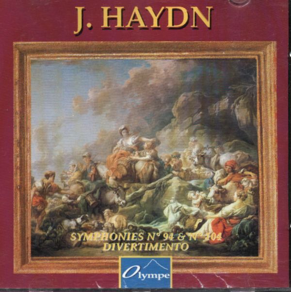 Livrenpoche : Haydn - symphonies n°94 et 104, divertimento - haydn - CD
