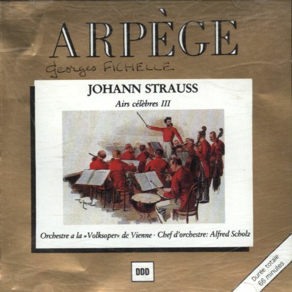 Livrenpoche : Johann strauss - airs célèbres 3 - johann strauss - CD