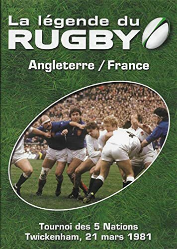Livrenpoche : La Legende du Rugby Angleterre / France : Tournoi des 5 Nations Twickenham 21 Mars 1981 - XXX - DVD