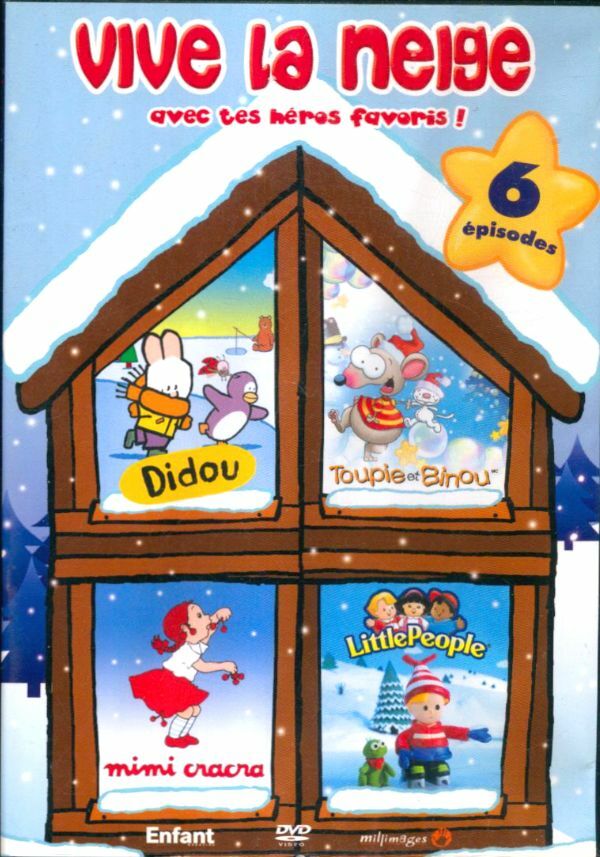 Livrenpoche : Vive la neige avec Didou, Toupie & Binou, mimicracra & Littlepeople - XXX - DVD