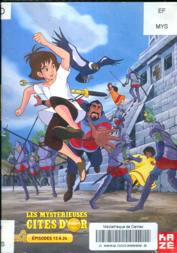 Livrenpoche : Les mysterieuse cites d'or episode 13 à 24 - XXX - DVD