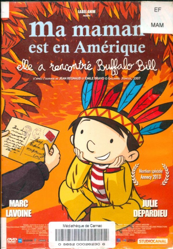 Livrenpoche : Ma Maman est en Amérique, Elle a rencontré Buffalo Bill - Thibaut Chatel, Marc Boreal - DVD
