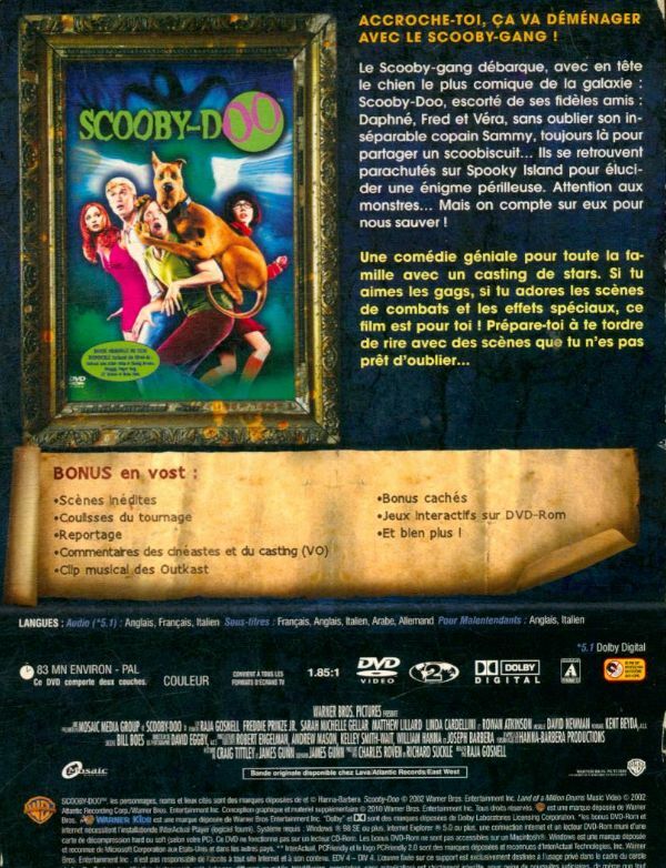Livrenpoche : Coffret scooby doo 3 dvd - XXX - DVD