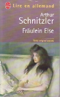 Fräulein Else - Arthur Schnitzler - Livre