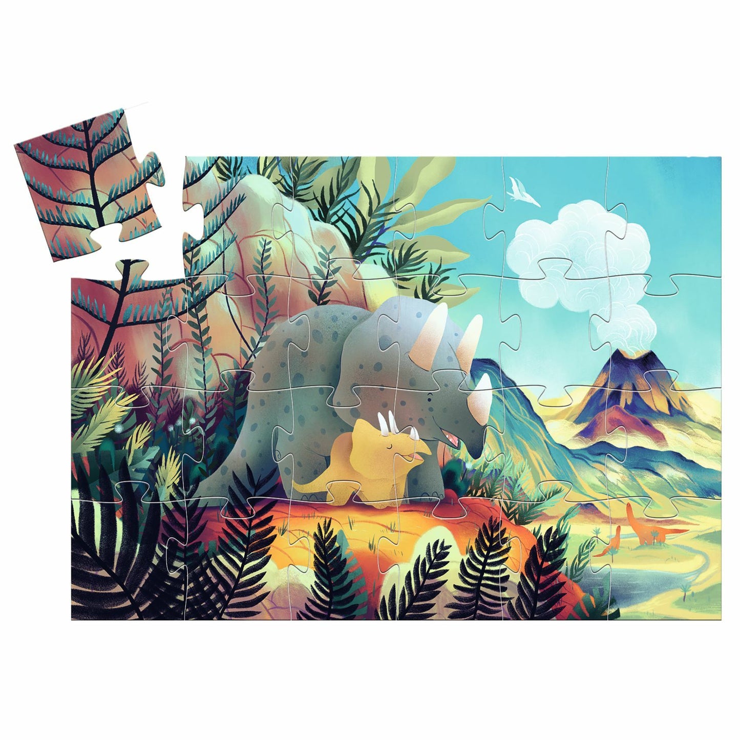 Livrenpoche : Téo le dino - 24 pcs - - jeuSociete
