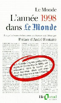 Livrenpoche : L'année 1998 dans Le Monde - Collectif - Livre