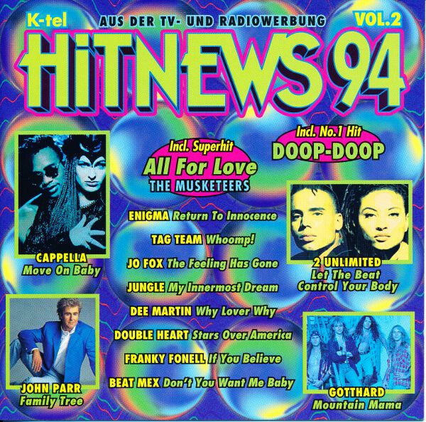 Livrenpoche : Hit News 94 Vol. 2 - Collectif - CD
