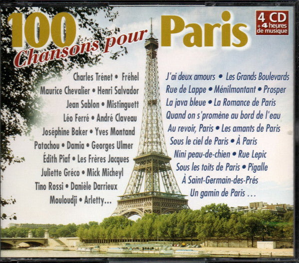 Livrenpoche : 100 Chansons Pour Paris - Collecfif - CD