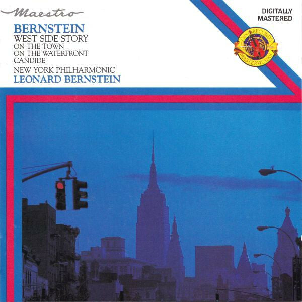 Livrenpoche : Bernstein - New York Philharmonic, Leonard Bernstein - West Side Story / On The Town / On The Waterfront / Candide - Bernstein, New York Philharmonic - CD