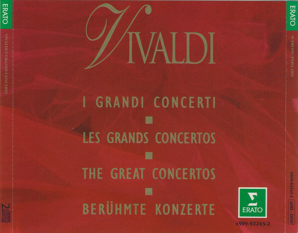 Livrenpoche : Vivaldi - I Grandi Concerti = Les Grands Concertos - Vivaldi - CD