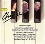 Livrenpoche : Frédéric Chopin, Sviatoslav Richter, Martha Argerich, Mstislav Rostropovich - Sonate Op.65 / Polonaise Brillante / Ballades No. 3 & No. 4 - Frédéric Chopin, Sviatoslav Richter, Martha Argerich, Mstislav Rostropovich - CD