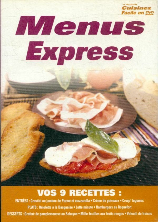 Livrenpoche : Menu Express - XXX - DVD