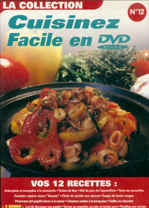 Livrenpoche : Cuisinez facile en dvd vol 12 - XXX - DVD