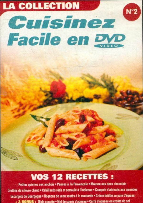 Livrenpoche : Cuisinez facile en dvd vol 2 - XXX - DVD