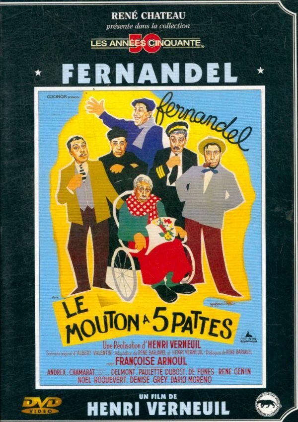 Livrenpoche : Le Mouton à 5 Pattes - Verneuil, Henri - DVD