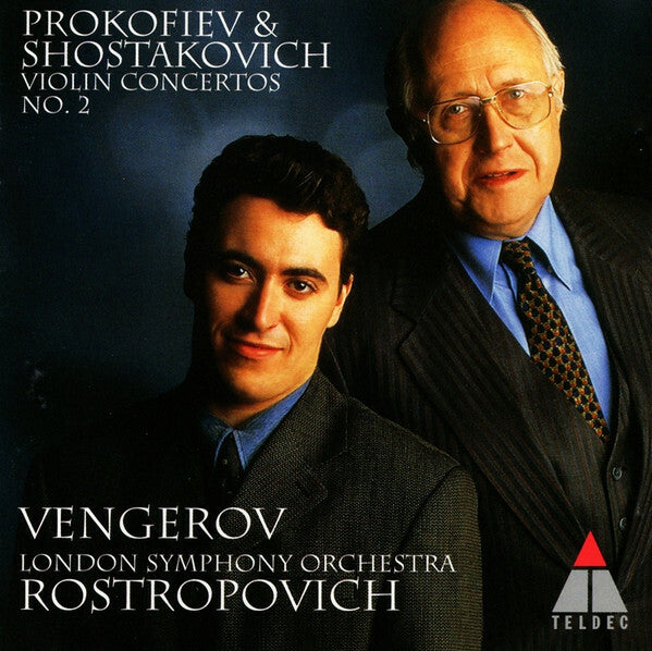 Livrenpoche : Prokofiev* & Shostakovich* - Maxim Vengerov, London Symphony Orchestra*, Rostropovich* - Violin Concertos No. 2 - Prokofiev* & Shostakovich* - CD
