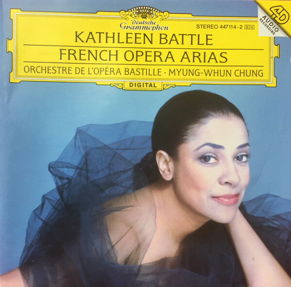 Livrenpoche : Kathleen Battle, Orchestre De L'Opéra Bastille, Myung-Whun Chung - French Opera Arias - Kathleen Battle, Orchestre De L'Opéra Bastille, Myung-Whun Chung - CD