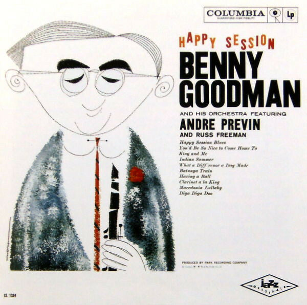 Livrenpoche : Benny Goodman And His Orchestra Featuring Andre Previn* And Russ Freeman - Happy Session - Benny Goodman And His Orchestra Featuring Andre Previn* And Russ Freeman - CD