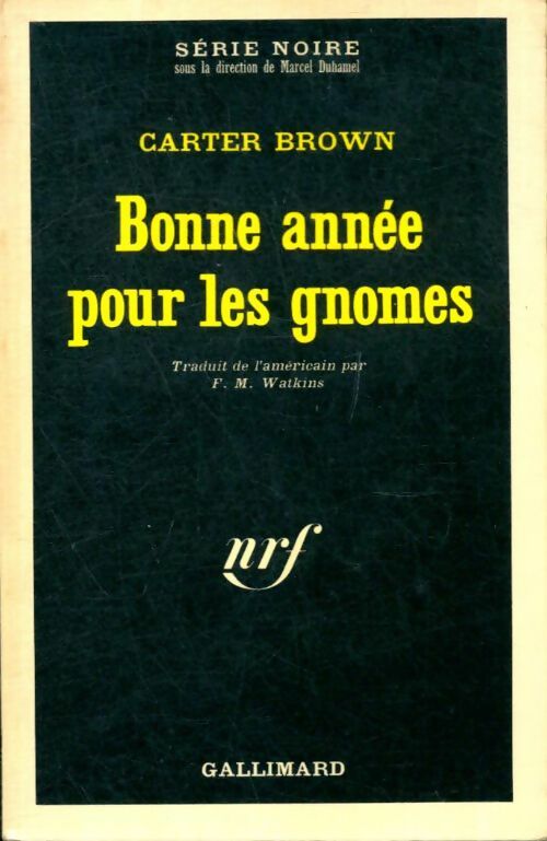 Livrenpoche : Bonne année pour les gnomes - Carter Brown - Livre
