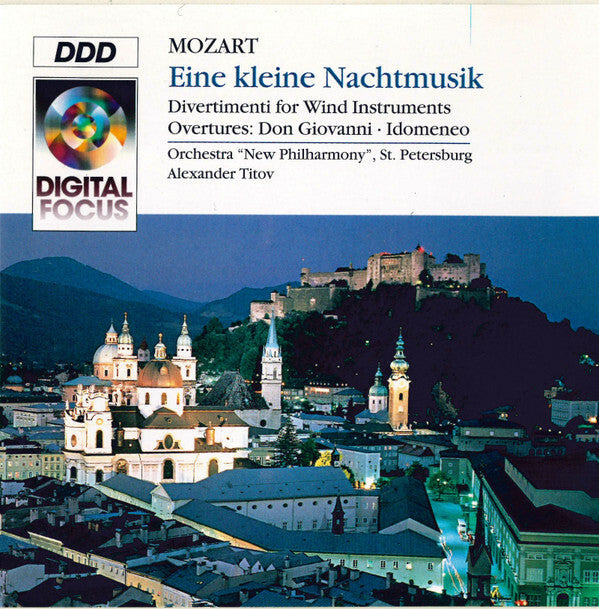 Livrenpoche : Mozart* / Orchestra New Philharmony, St. Petersburg - Eine Kleine Nacthmusik / Divertimenti For Wind Instruments / Overtures: Don Giovanni - Idomeneo - Mozart, Orchestra New Philharmony, St. Petersburg - CD