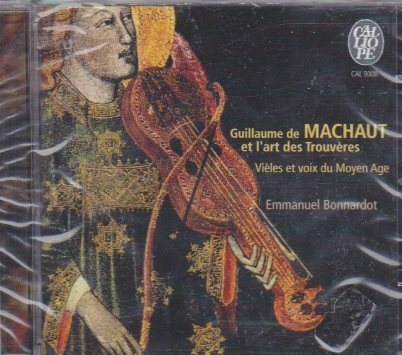 Livrenpoche : De Machaut : Vièles et Voix Du Moyen Age - Emmanuel Bonnardot - CD