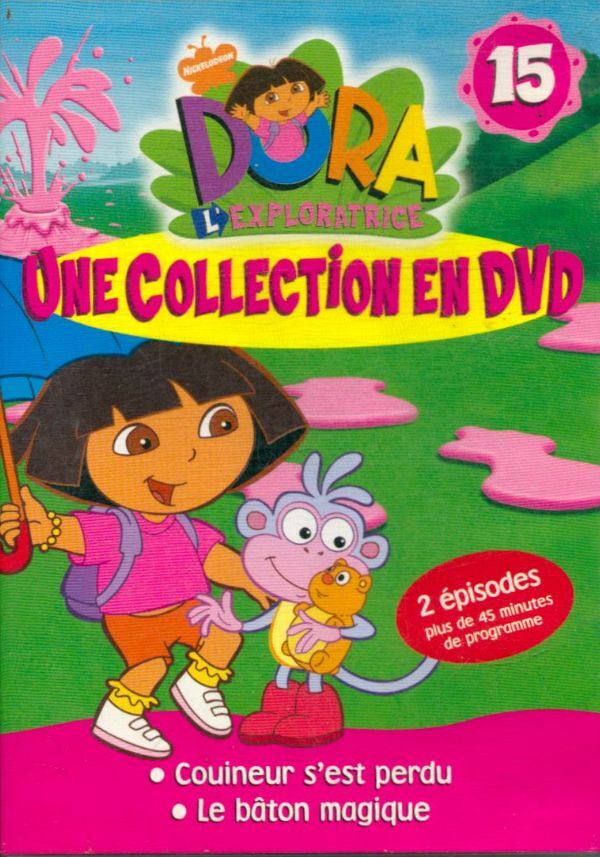 Livrenpoche : Dora l'exploratrice Volume 15 : Couineur s'est perdu / Le bâton magique - XXX - DVD