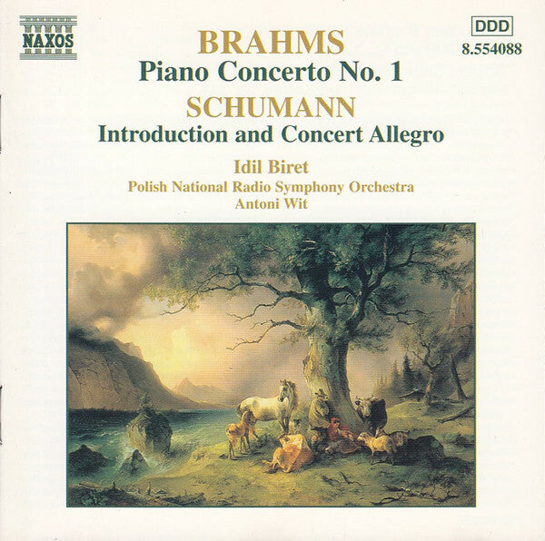 Livrenpoche : Brahms* / Schumann* - Idil Biret, Polish National Radio Symphony Orchestra*, Antoni Wit - Piano Concerto No. 1 / Introduction And Concert Allegro - Brahms, Schumann - CD