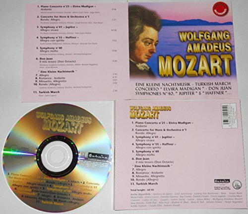Livrenpoche : Wolfgang Amadeus Mozart compilation - - CD