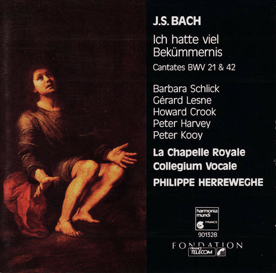 Livrenpoche : J.S. Bach* - Barbara Schlick, Gérard Lesne, Howard Crook, Peter Harvey, Peter Kooy*, Collegium Vocale, La Chapelle Royale, Philippe Herreweghe - Ich Hatte Viel Bekümmernis - Cantates BWV 21 & 42 - J.S. Bach - CD