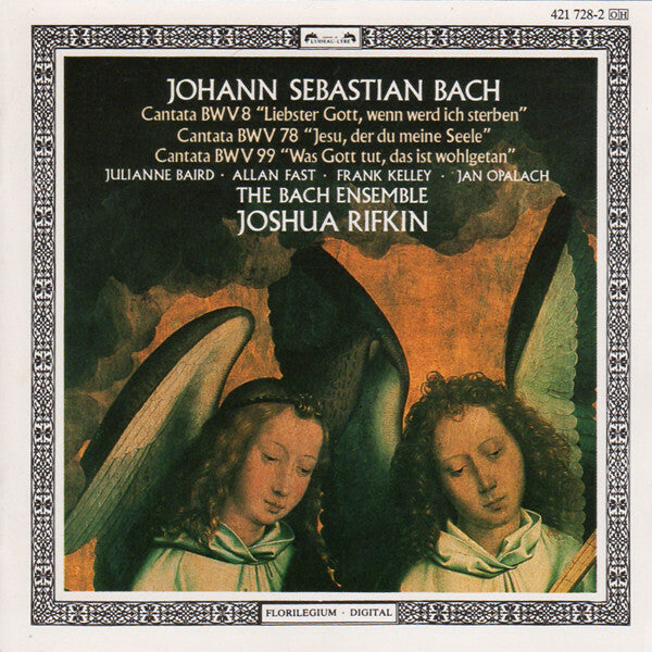 Livrenpoche : Johann Sebastian Bach - Julianne Baird, Allan Fast, Frank Kelley, Jan Opalach / The Bach Ensemble, Joshua Rifkin - Cantata BWV 8 Liebster Gott, Wenn Werd Ich Sterben / Cantata 78 BWV 78 Jesu, Der Du M - Johann Sebastian Bach - CD