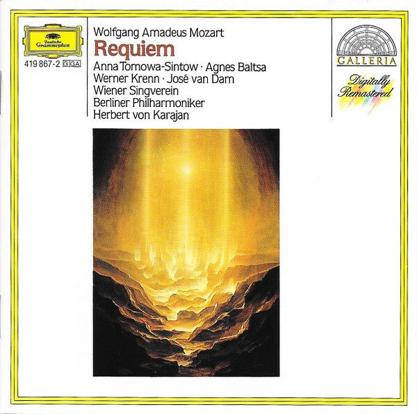 Livrenpoche : Wolfgang Amadeus Mozart : Anna Tomowa-Sintow ? Agnes Baltsa ? Werner Krenn ? José van Dam ? Wiener Singverein ? Berliner Philharmoniker ? Herbert von Karajan - Requiem - Wolfgang Amadeus Mozart : Anna Tomowa-Sintow ? Agnes Baltsa ? Werner Krenn ? José van Dam ? Wiener Singverein ? Berliner Philharmoniker ? Herbert von Karajan - CD