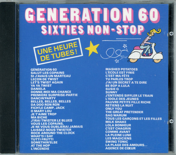 Livrenpoche : Génération 60* - Sixties Non-Stop - Génération 60 - CD