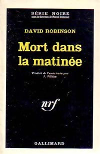 Livrenpoche : Mort dans la matinée - David Robinson - Livre